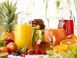 Fruit juice.