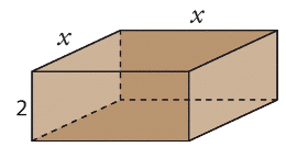 صندوق خشبي ومعادلات