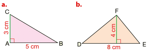 Aire d'un triangle