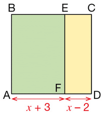 rectangle, square and literal calculation