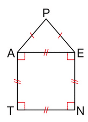 مربع ومثلث