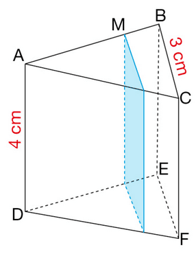 Right prism and volume