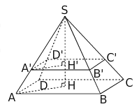 Pyramide et section