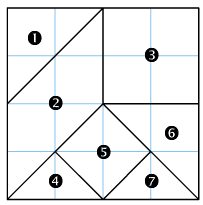 Fractions et tangram