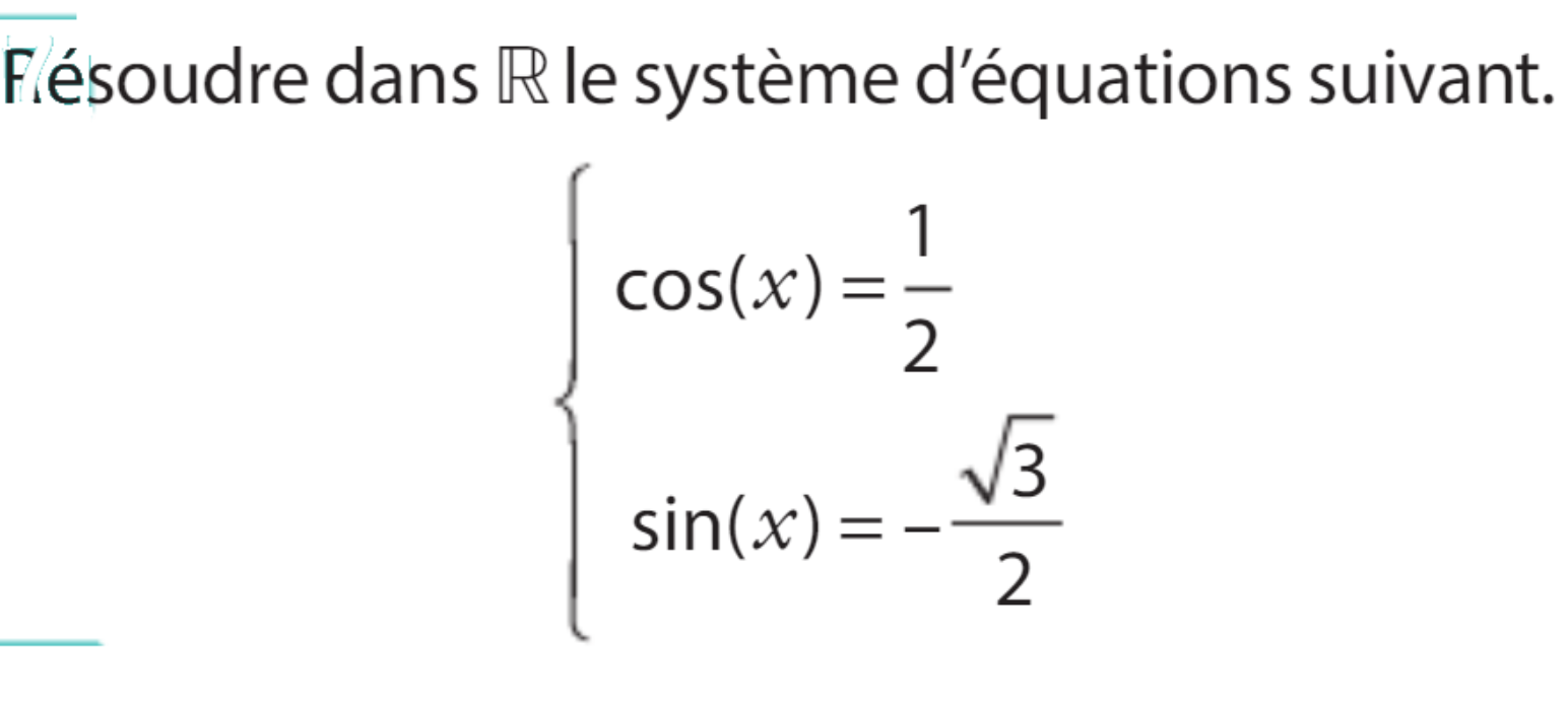 Trigonométrie : Exercices En 1ère De Maths Corrigés En PDF.