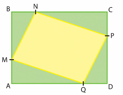 Areas in a rectangle