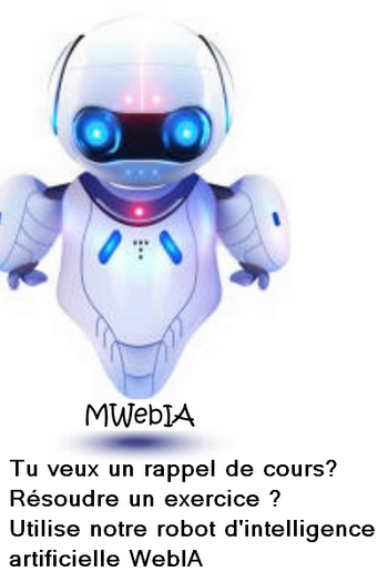 WebIA : robot IA de maths